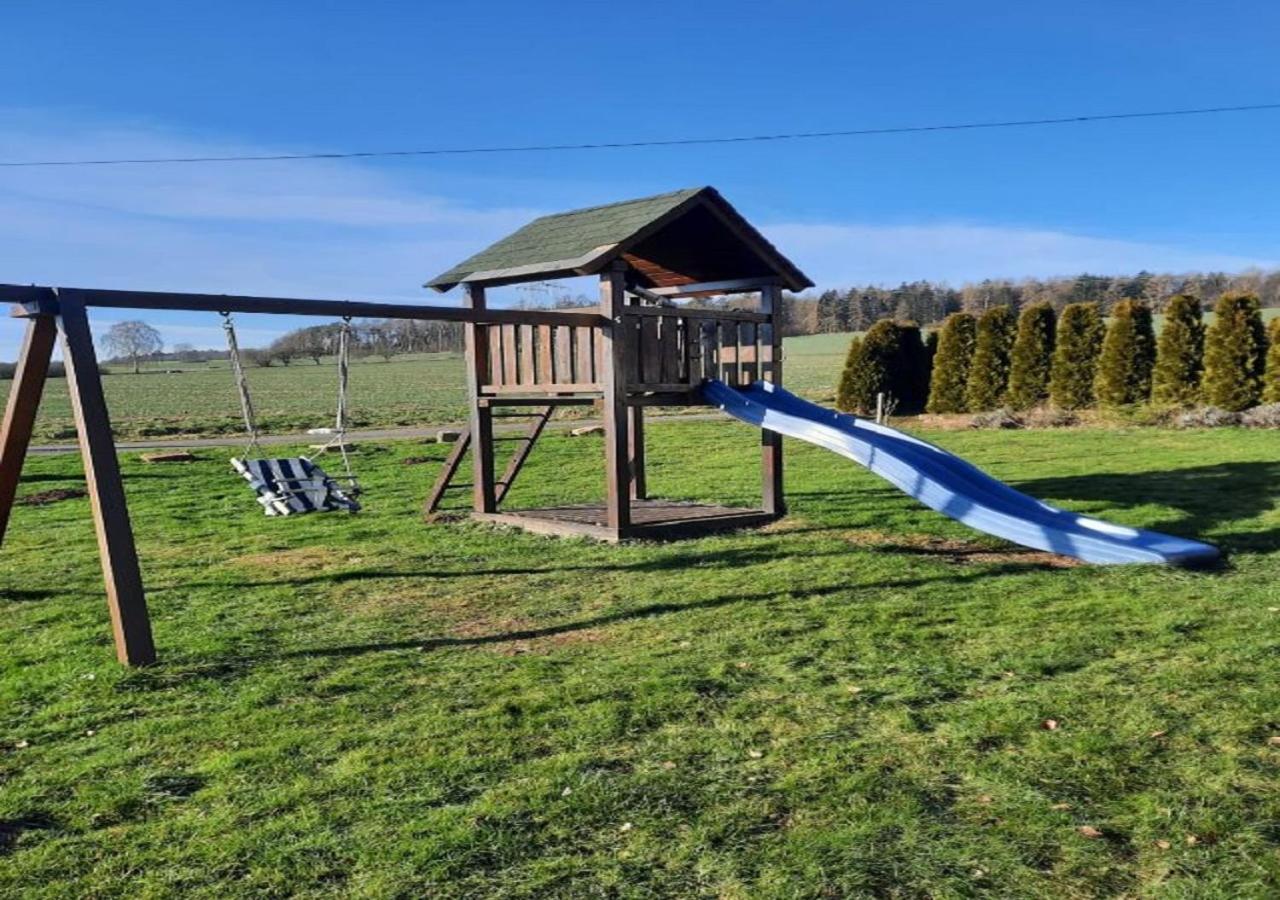 Exklusive Naturoase Direkt Am Ars Natura Wanderweg Mit Panoramablick Auf Melsungen Apartamento Exterior foto