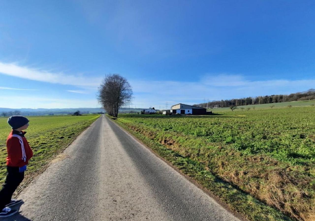 Exklusive Naturoase Direkt Am Ars Natura Wanderweg Mit Panoramablick Auf Melsungen Apartamento Exterior foto